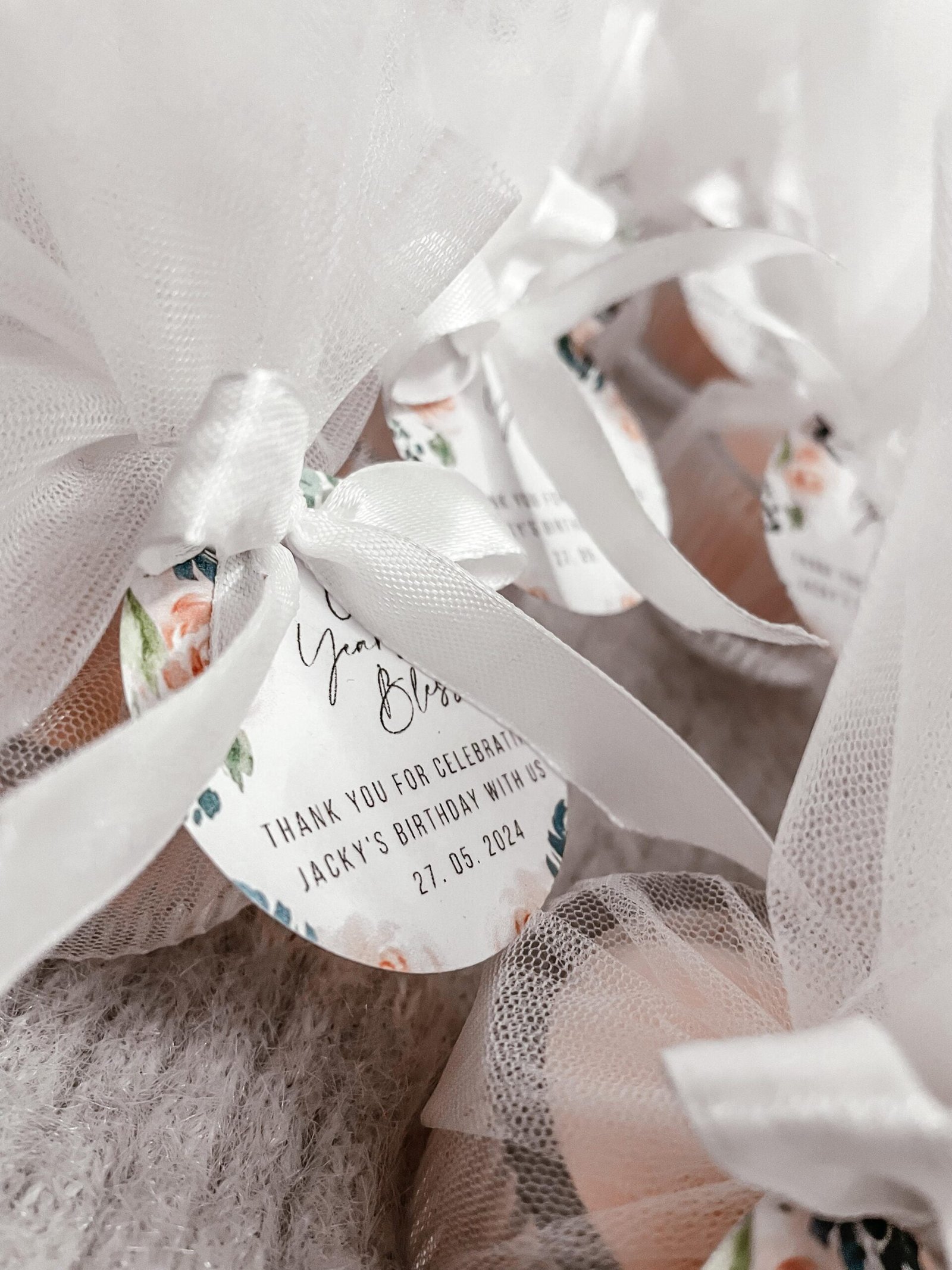 Enchanted Floral Tea Light Candle - Image 3