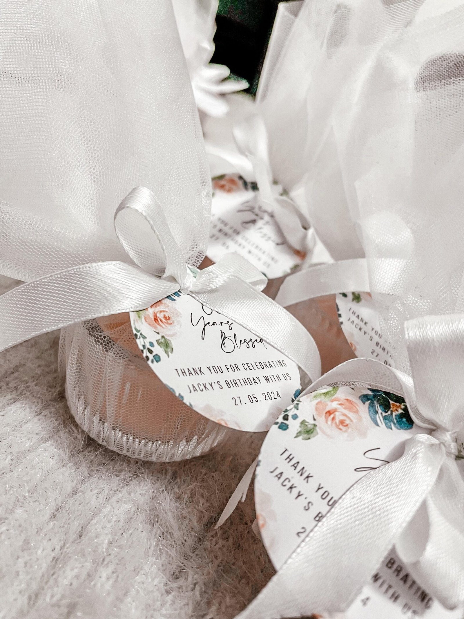 Enchanted Floral Tea Light Candle - Image 5